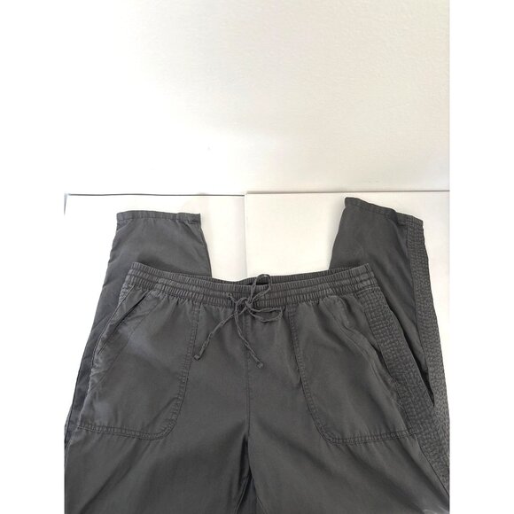 Banana Republic Pants Sz Large Quiet Luxury Jogger Gray Tencel Lyocell Eco Comfy - Picture 2 of 12
